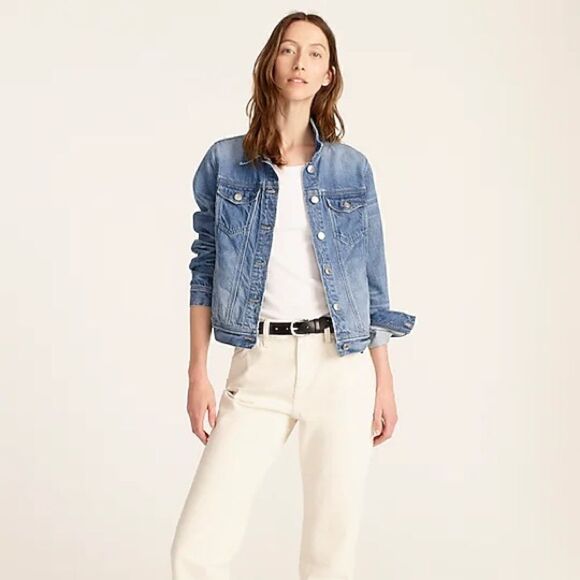 J crew Jeans Jacket sz small - Picture 1 of 7